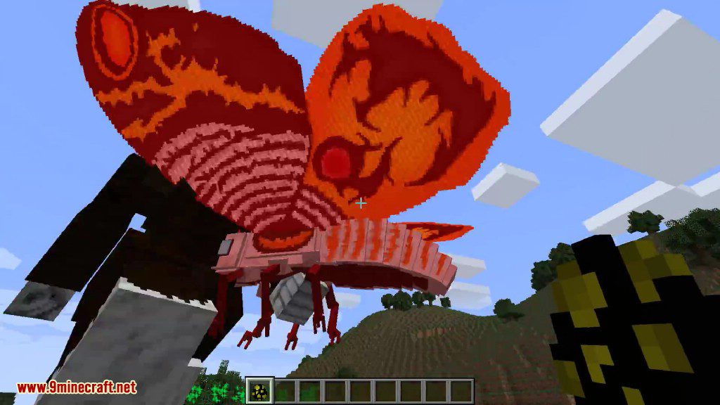 description_10 Godzilla Mod (1.7.10) - Король монстров