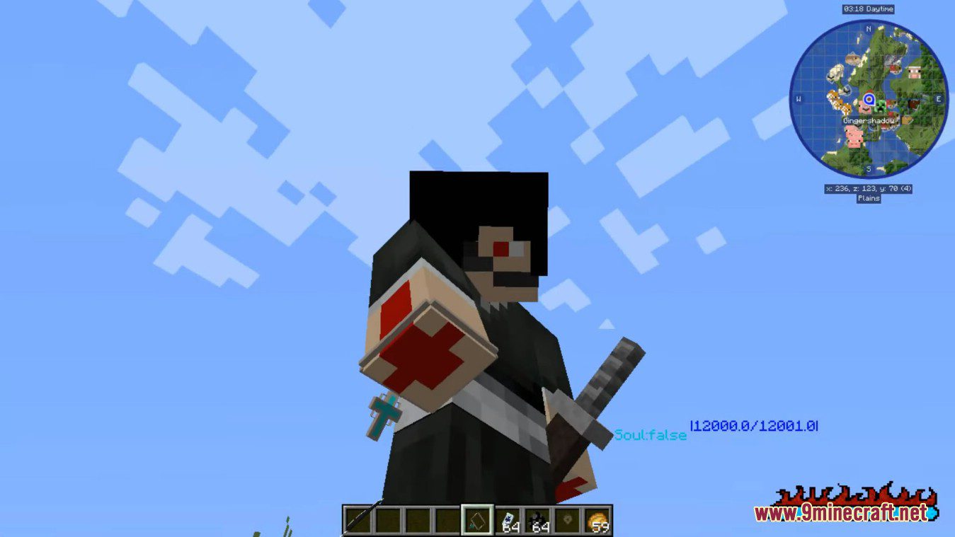 description_11 Bleach Vibes Mod (1.16.5) - Mod for the anime 
