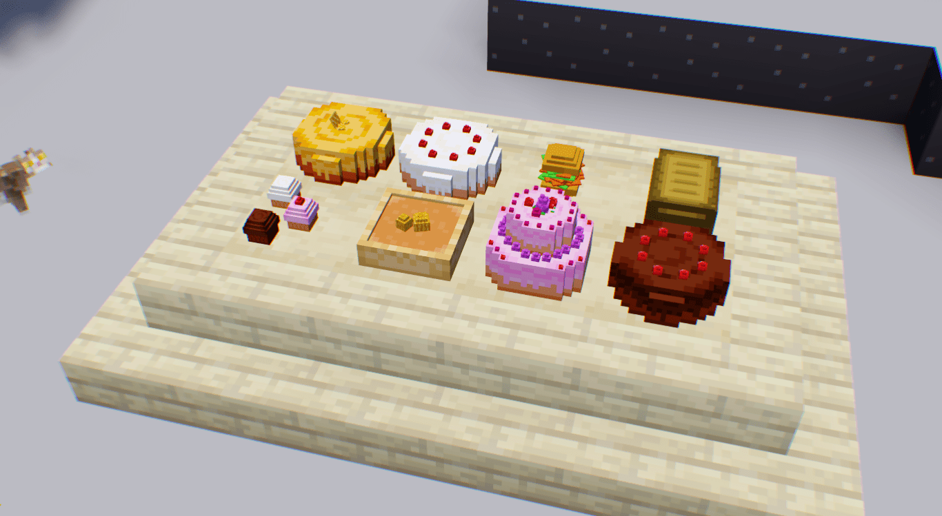description_1 3D Placeable Food Mod - Aesthetic food products