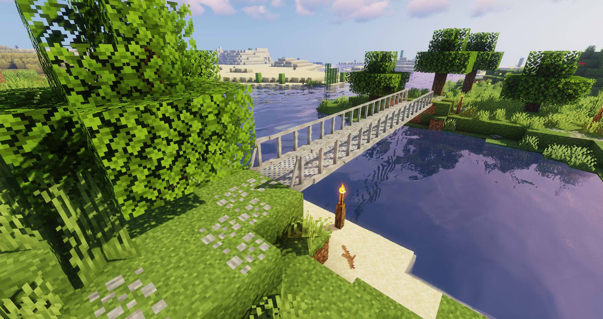 image 1 for Macaw's Bridges Mod (1.20.4) - Muchos tipos de puentes