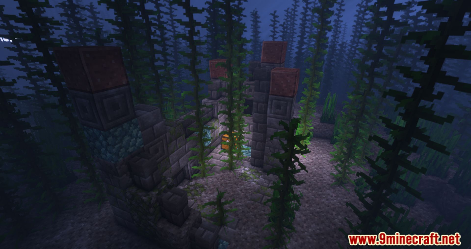description_3 Hopo Better Underwater Ruins Mod - море и неисследованные строения