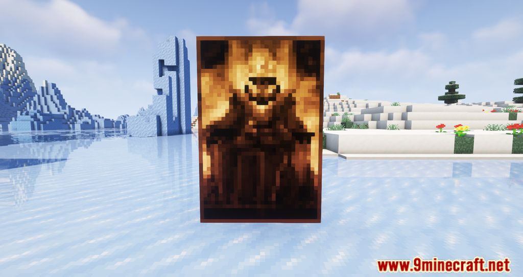 description_5 Medieval Paintings Mod 1.20.1 - Украсьте свои средневековые замки