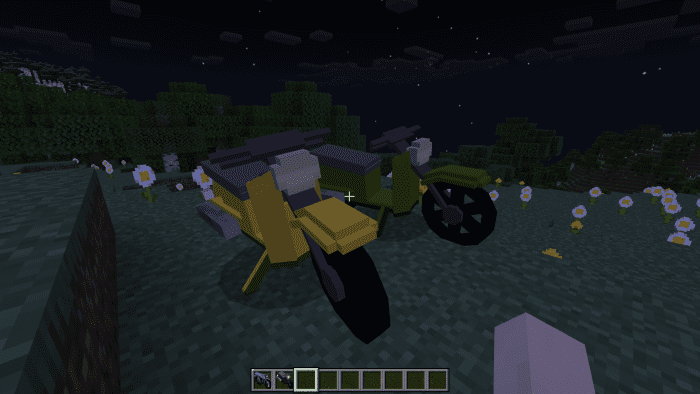 image 4 for Плагин Simple Motorbike (1.20) — мод MCPE/Bedrock