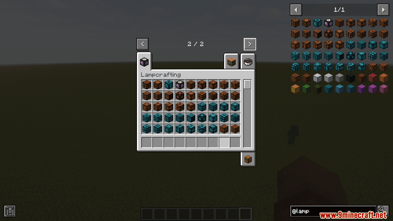 description_0 Мод Lamp Craft (1.20.1) - 63 новых лампы с уникальным дизайном.