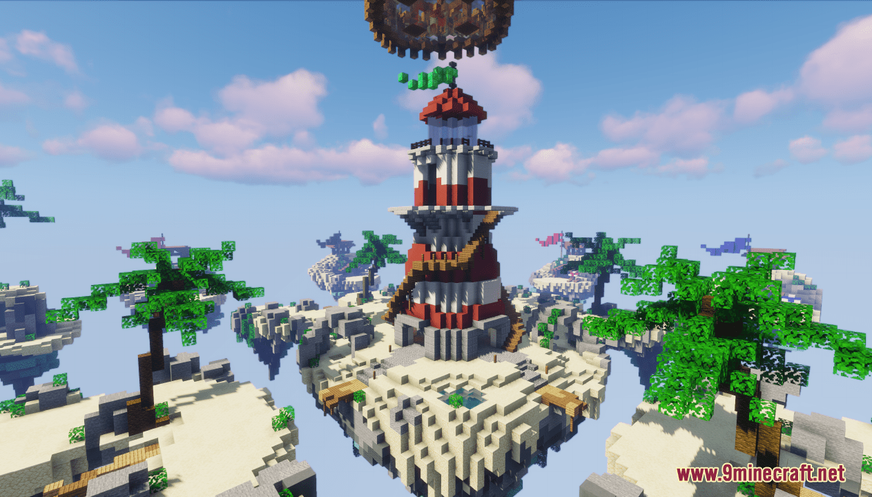 image 1 for Карта Lighthouse Bedwars (1.20.4) - Знаки победы