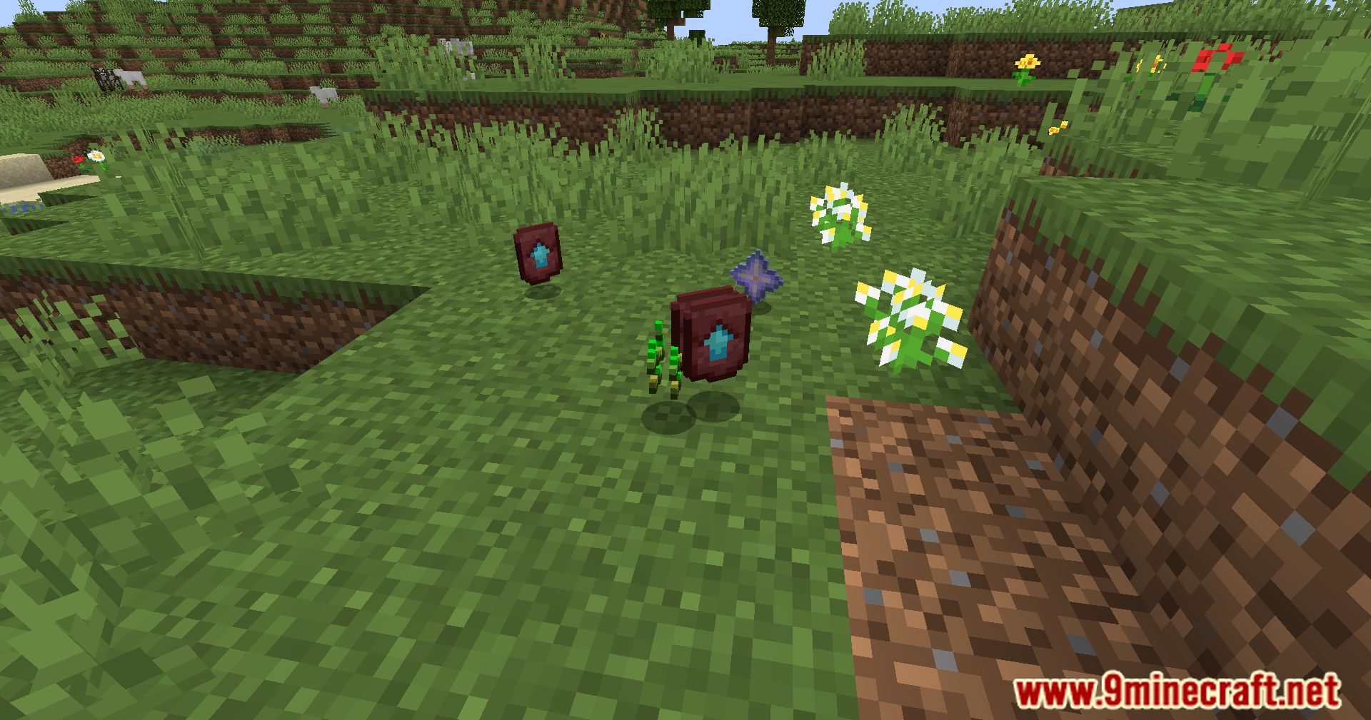 description_8 Мод Wither Drops Netherite Templates (1.20.1) — улучшение боевых наград