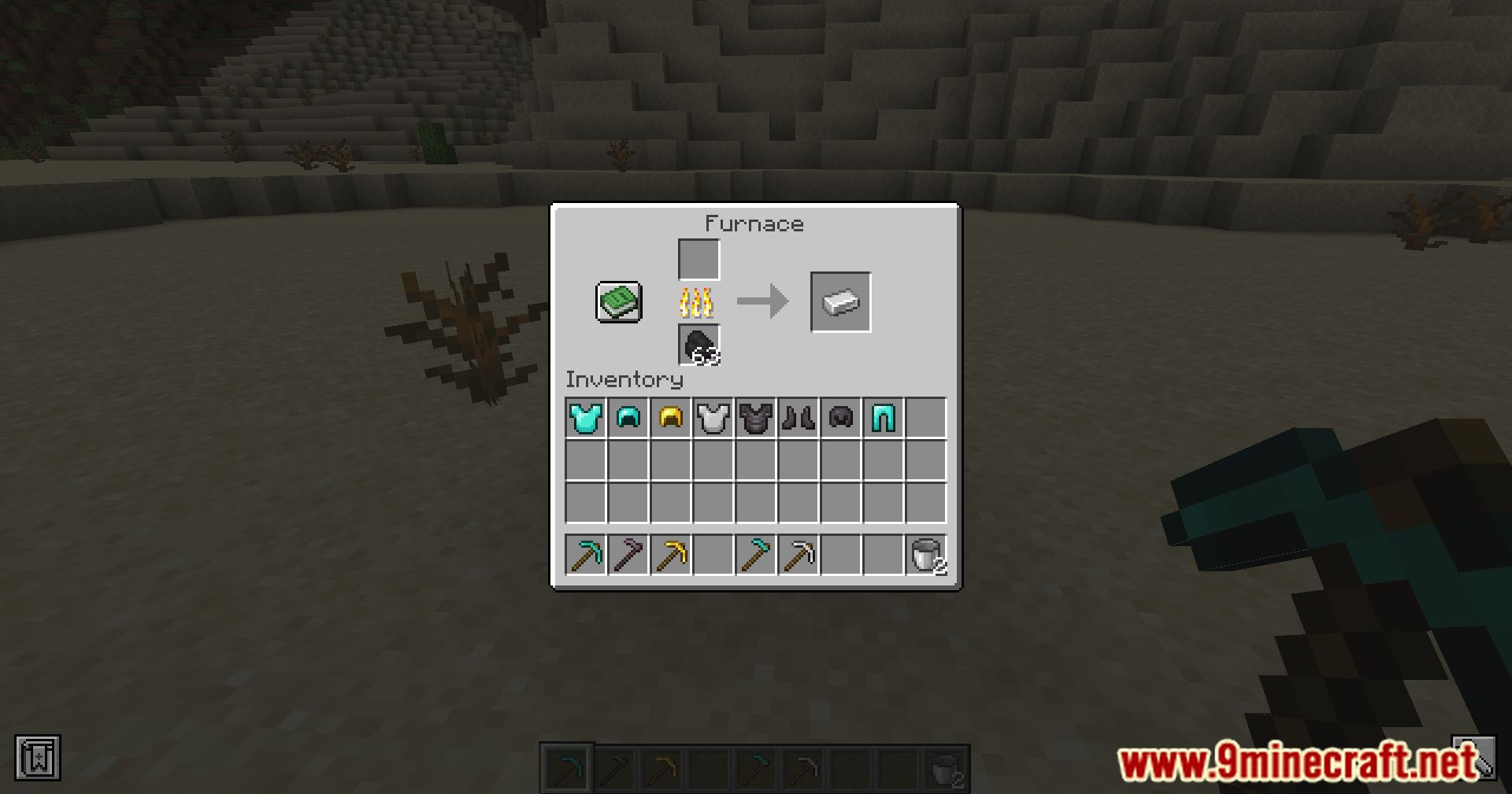 description_3 Мод DarkSmelting (1.20.4) - плавка инструментов и брони в Minecraft.