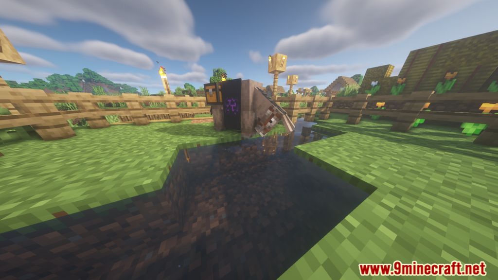 description_6 More Banner Features Mod 1.20.1 - More ways to use banners
