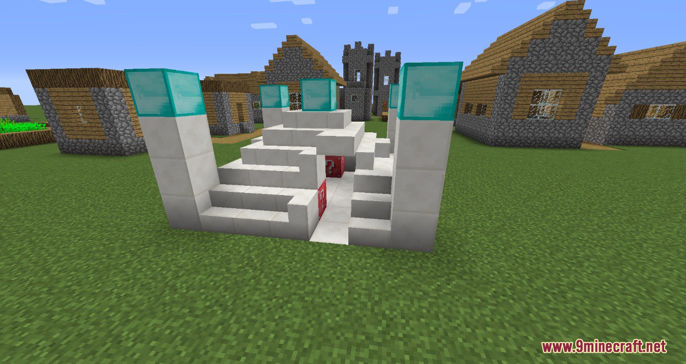 description_6 Youtube Lucky Block Mod (1.12.2) - ютуберы, кнопки воспроизведения и т.д.