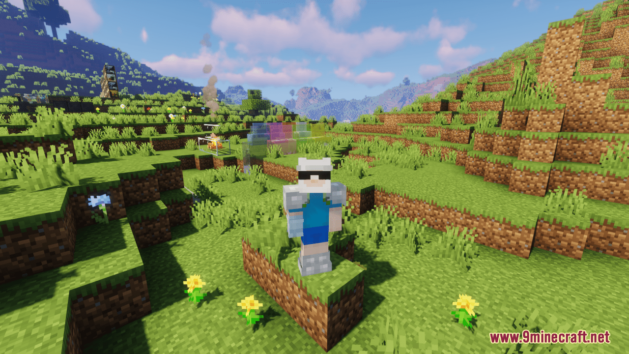 description_2 Unobtrusive Armor Resource Pack (1.19.4, 1.19.2) - текстур-пак