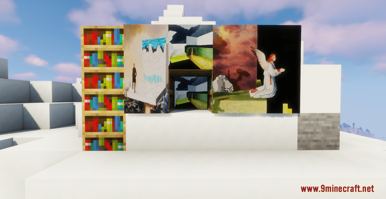 description_7 HD Paintings Resource Pack (1.19.4, 1.19.2) - текстурный пакет