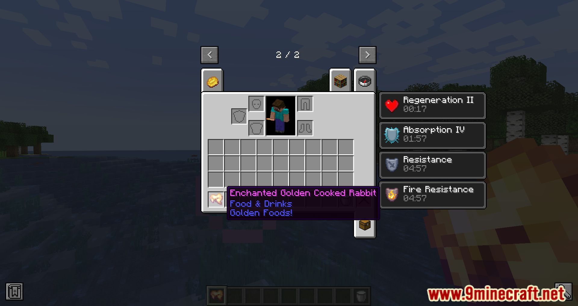image 9 for Golden Foods Mod (1.20.4) - Food wrapped in gold!