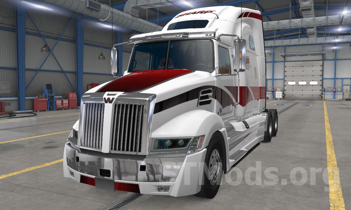 description_2 Skin for Western Star 5700XE SHARP