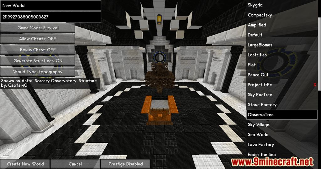 description_4 SkyFactory 4 Modpack (1.12.2) - supervivencia en un universo sin fin.