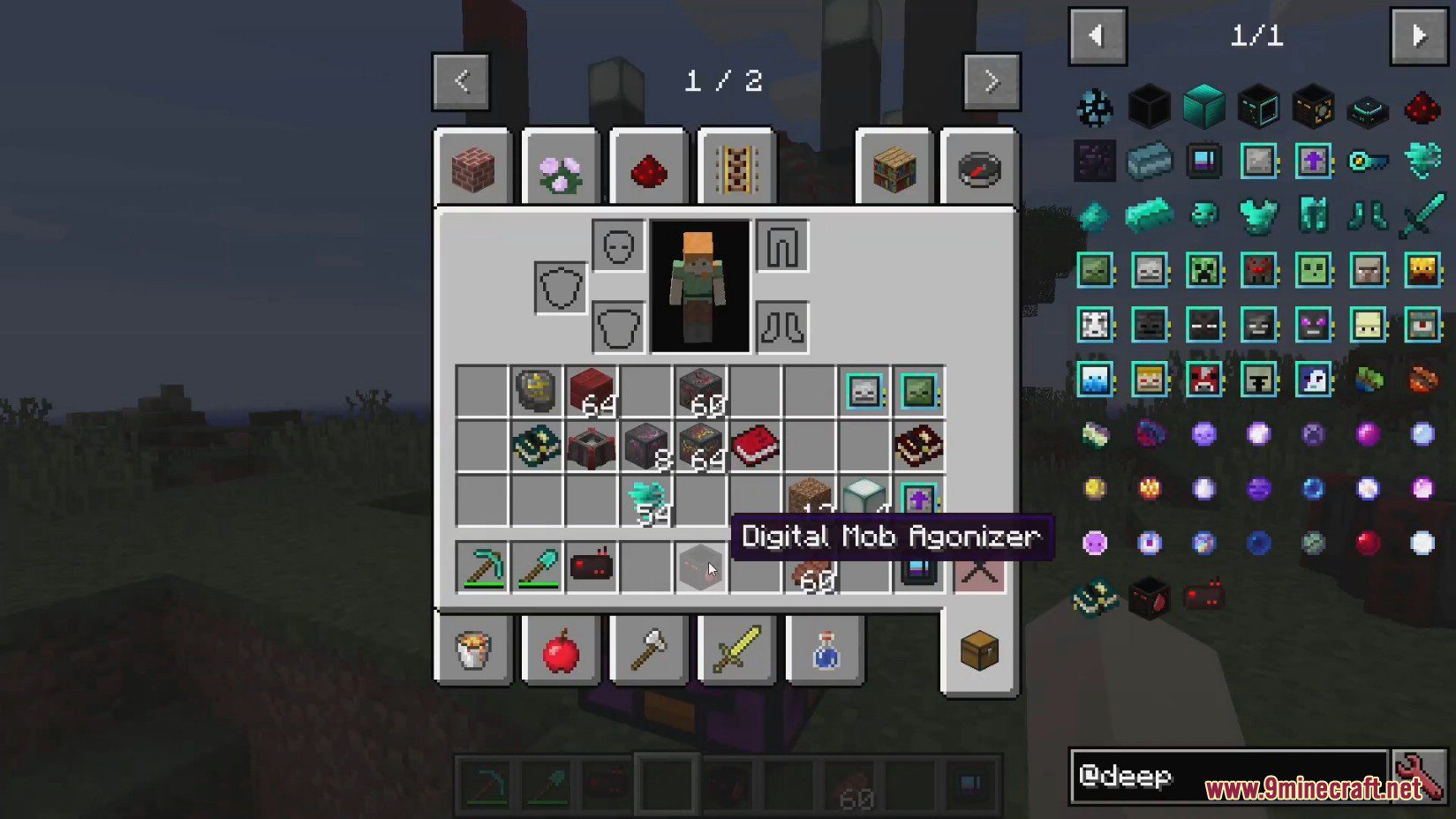 image 2 for Mod Add-ons Deep Mob Learning Blood Magic (1.12.2)