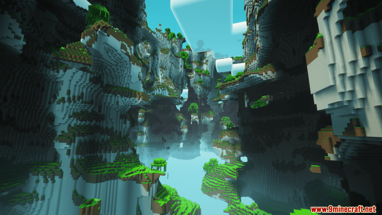 image 7 for Heaven Dimension Mod (1.20.4) - мирное измерение