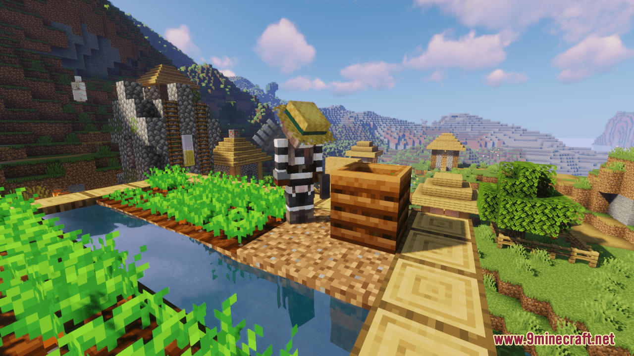 description_6 Stylish Villagers Resource Pack (1.19.4, 1.19.2) - текстур-пак