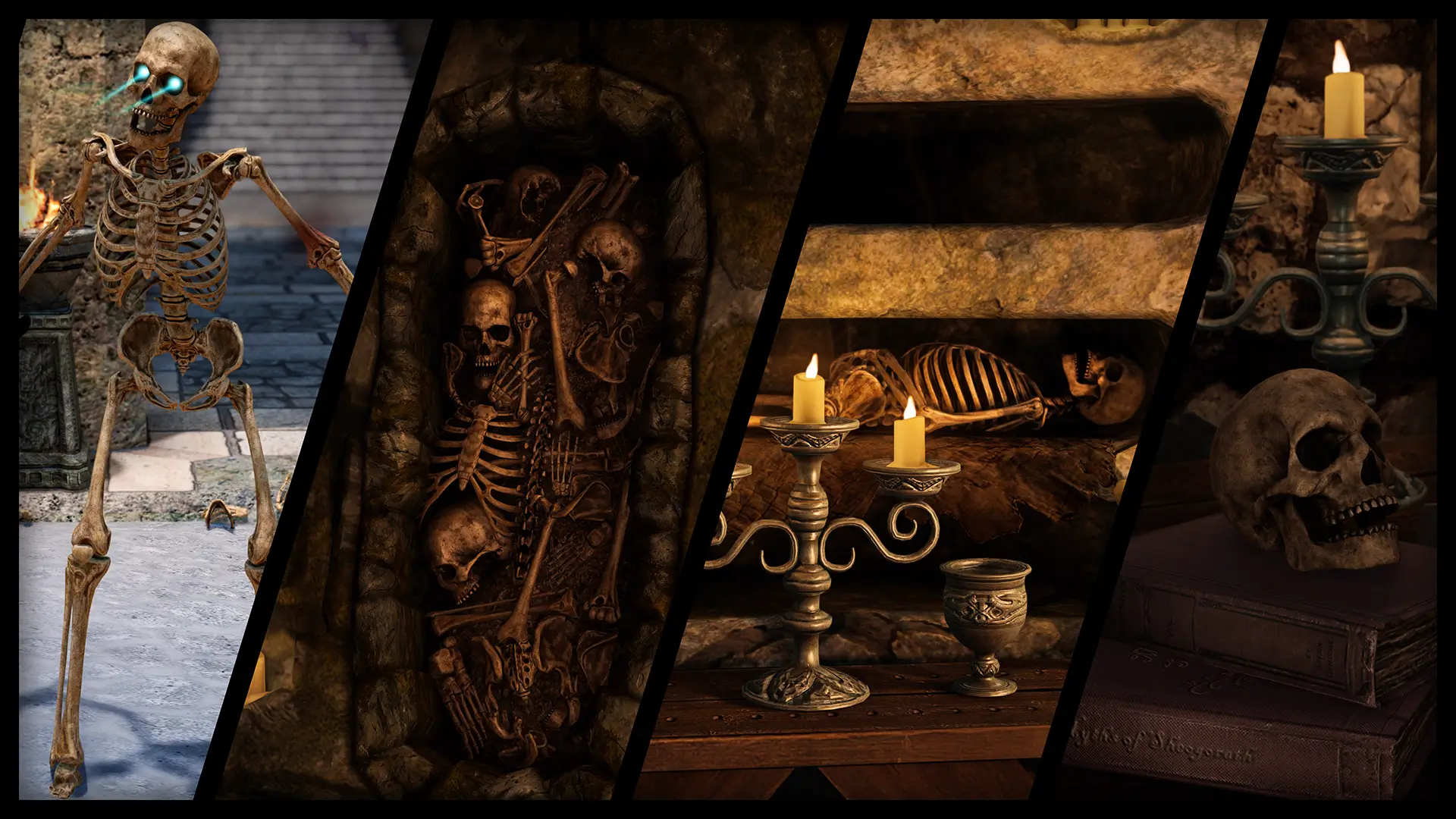 description_0 HD Скелеты и кости / Skeleton Replacer HD - SE