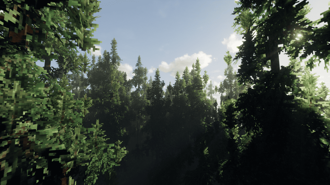 description_2 Fractional Shaders 1.20.4 - Natural Look and Feel