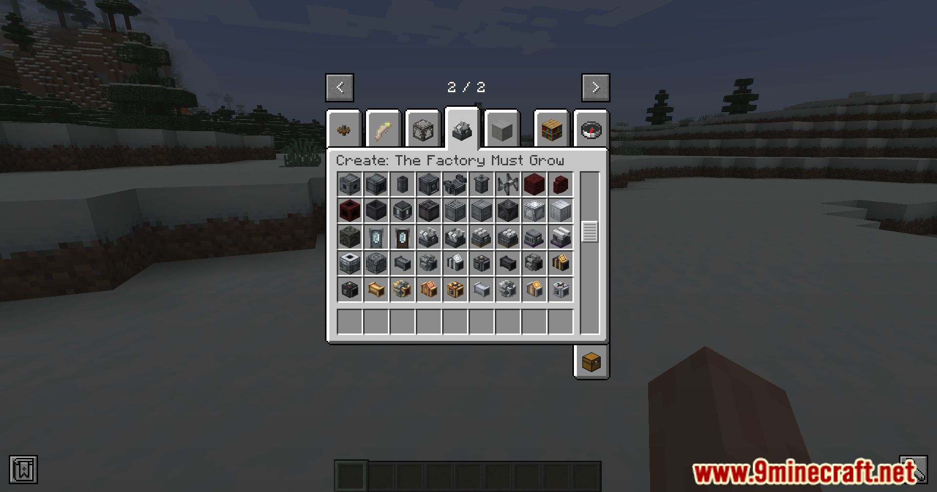 description_2 Pionero del dieselpunk en Minecraft - para crear una fábrica es necesario hacer crecer el mod (1.20.1).