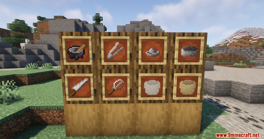 description_1 Foodables Mod ( 1.19.4) - добавлены пищевые продукты.