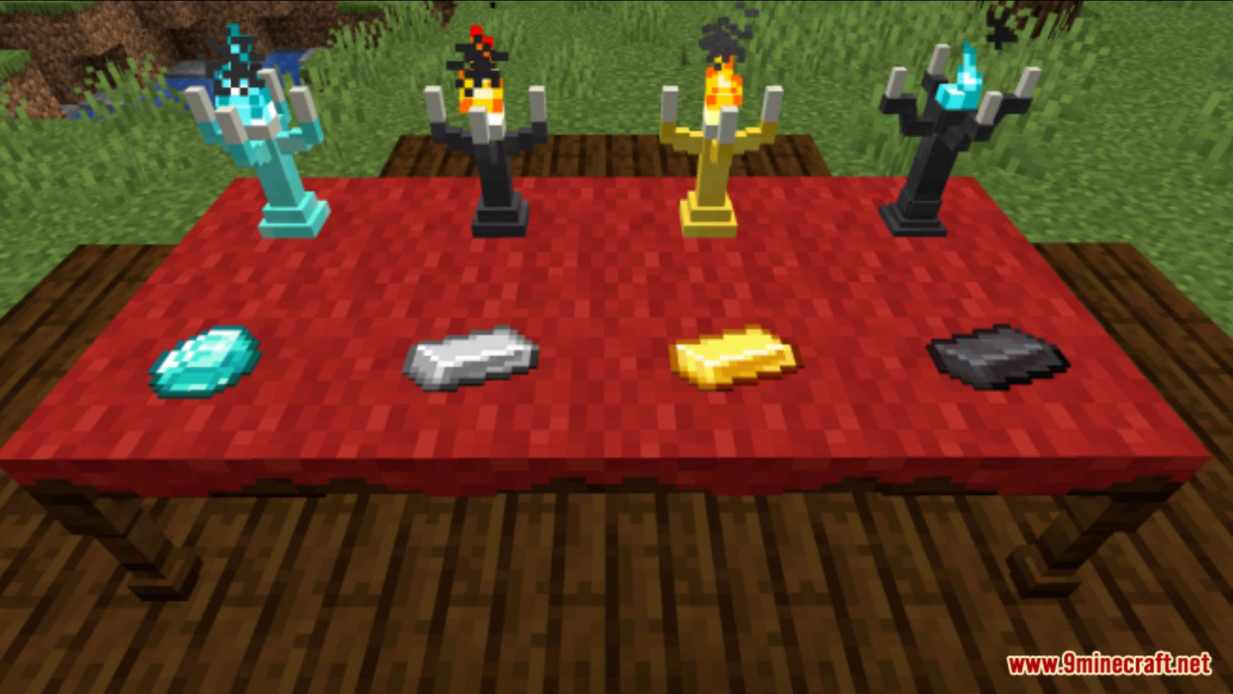 description_6 Mesa y sillas Datapack (1.20.2, 1.19.4) - Minecraft Mesa y sillas!