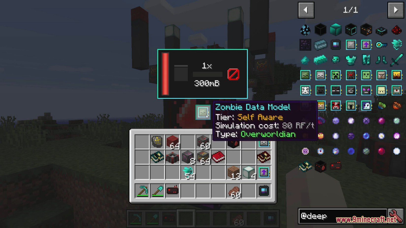 image 5 for Mod Add-ons Deep Mob Learning Blood Magic (1.12.2)