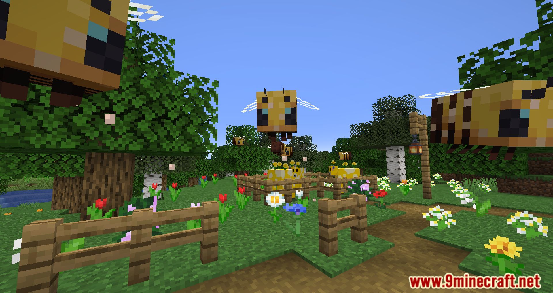 description_7 Beekeeper Hut Mod (1.20.4) - дополнение для Friends & Foes Mod