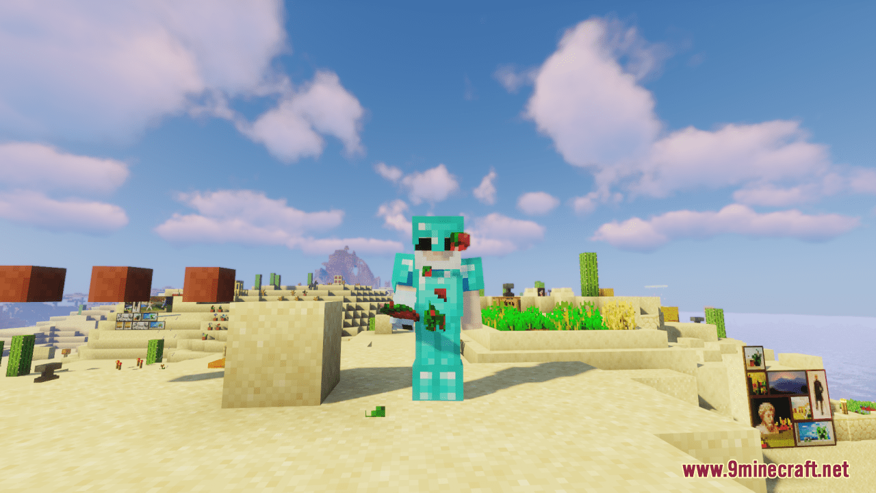 description_2 Strawberry Bush Resource Pack (1.19.4, 1.19.2) - Текстурный пакет