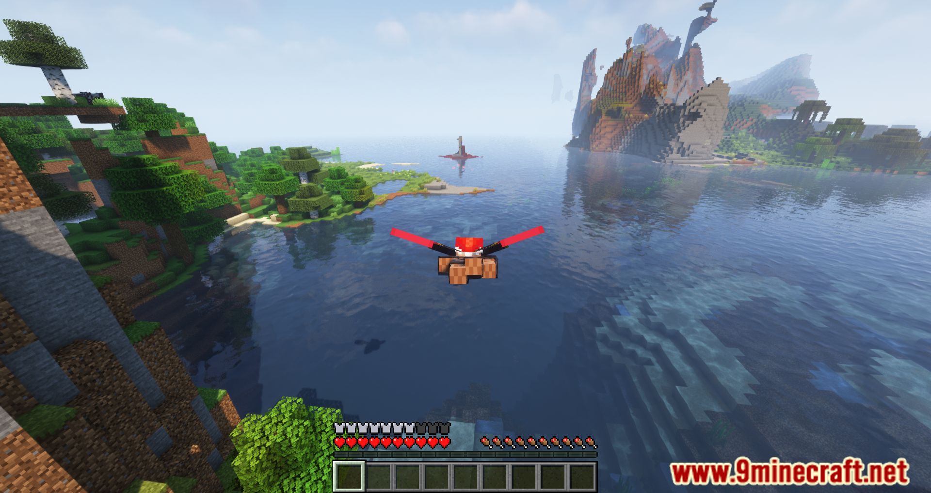 description_9 Elitra slot mod - wearing both elytra and armor