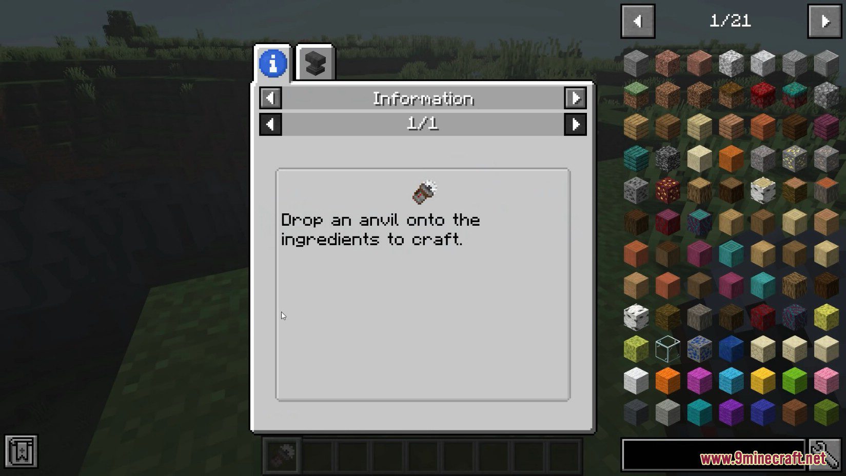 image 1 for Modo de corte de piedra portátil (1.18.2) - capacidad de cortar piedra sobre la marcha
