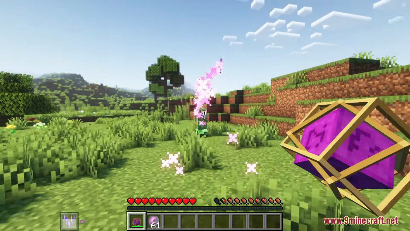 description_5 Spellblades and Such Mod 1.20.1 - Magic claymore, magic orbs