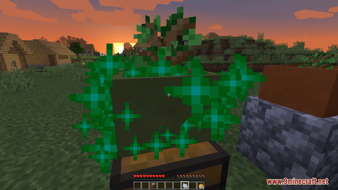 description_5 Árboles botánicos Mod (1.20.4) - cultivar árboles en macetas pequeñas