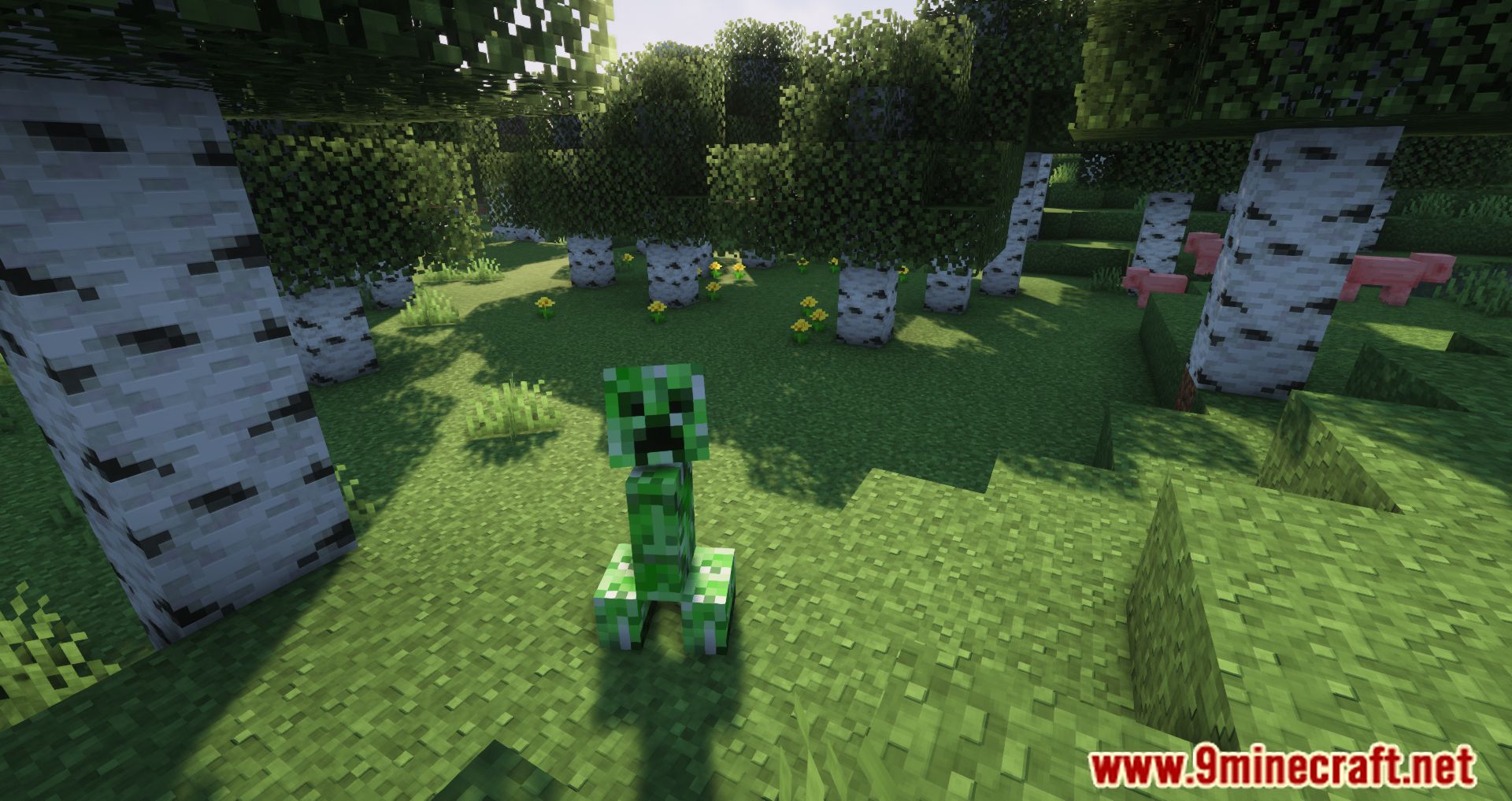 description_5 Peeping Creepers Mod (1.19.3) - Криперы для ухода за пациентами и прыжками