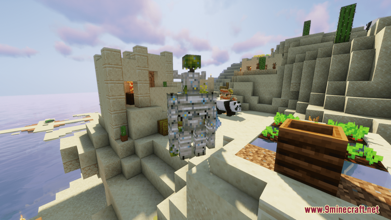 description_3 Golems Galore Resource Pack (1.19.4, 1.18.2) - texture pack