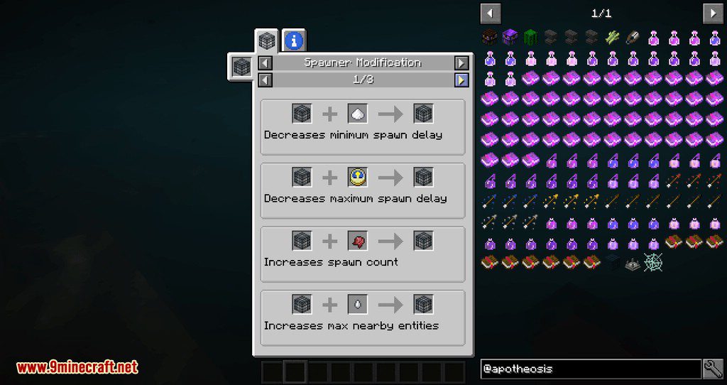description_6 Apotheosis Mod 1.20.1 - Everything that should be