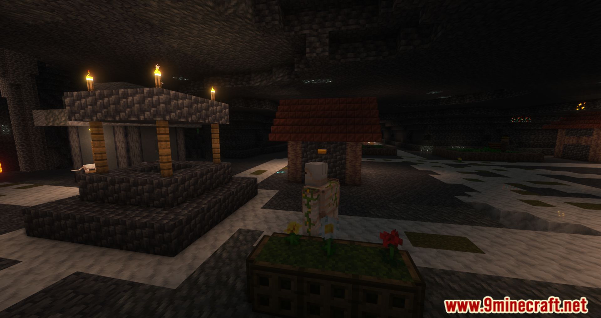 description_5 Underground Villages Mod (1.20.4) - Underground cities