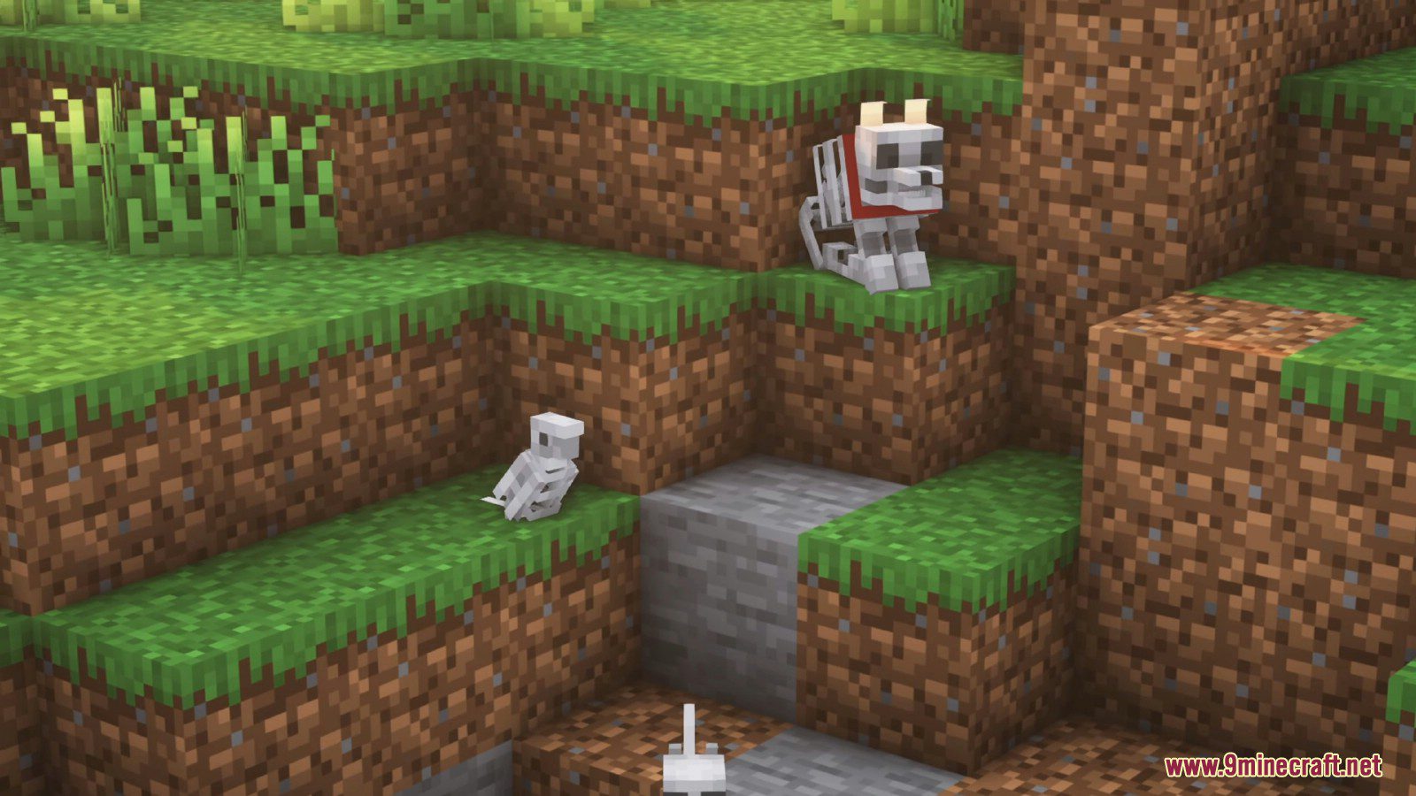 description_6 Pet Cemetery Mod (1.19.2) - non-living version of your pet