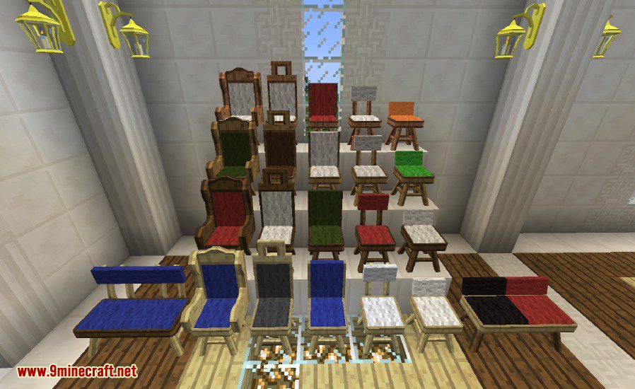 description_17 Мод BiblioCraft (1.12.2) - Подставка для доспехов, книжная полка.