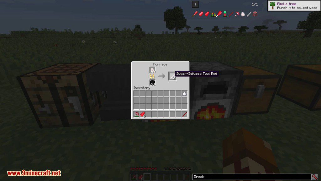 description_14 Rock Candy Mod 1.16.5, - Energy in the form of candies