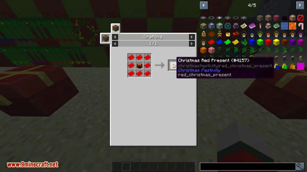 description_18 Christmas Festivity Mod (1.20.2, 1.19.4) – Christmas Furniture, Decorations
