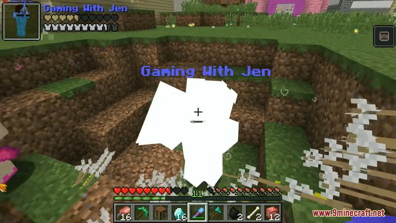 description_2 Youtube Lucky Block Mod (1.12.2) - ютуберы, кнопки воспроизведения и т.д.