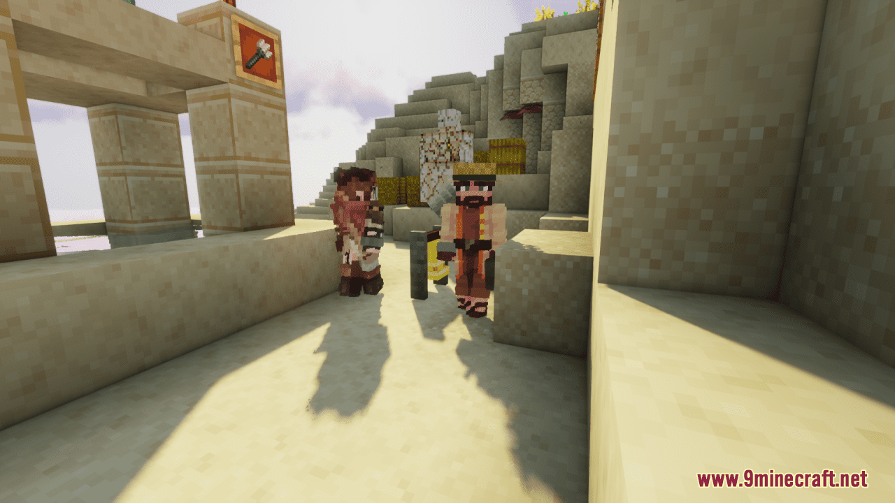 description_7 Stylish Villagers Resource Pack (1.19.4, 1.19.2) - текстур-пак