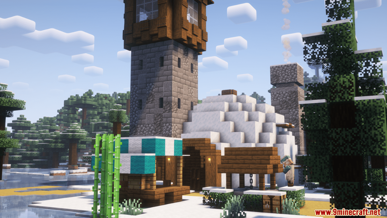 image 5 for Grand Capitals Mod (1.20.5) - преобразуйте постройки Minecraft