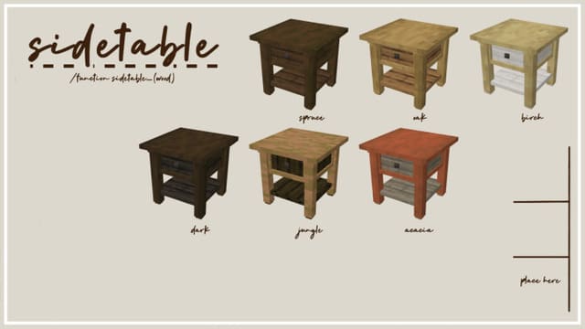 description_1 Marcraft furniture.
