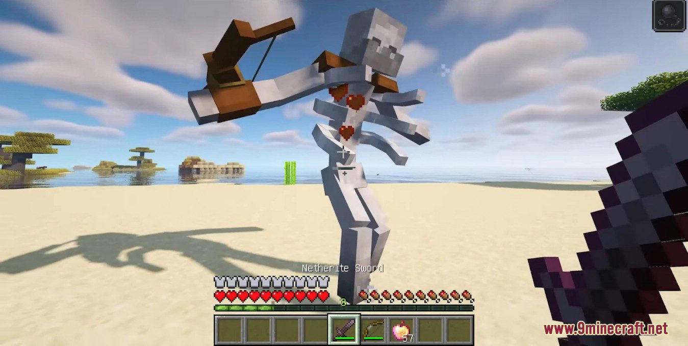 description_6 Mutant Monsters Mod 1.20.1 - Powerful monsters