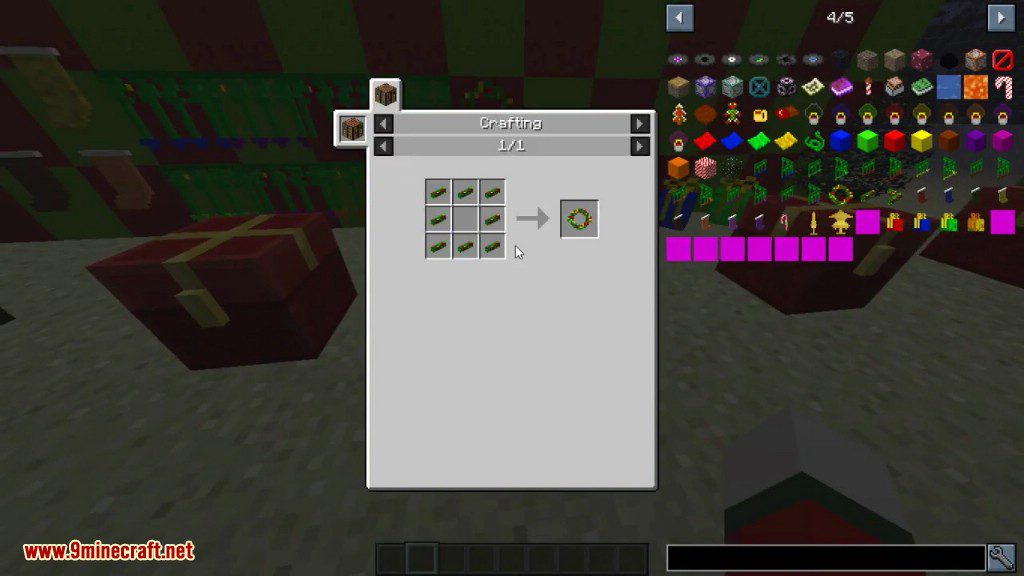 description_15 Christmas Festivity Mod (1.20.2, 1.19.4) – Christmas Furniture, Decorations