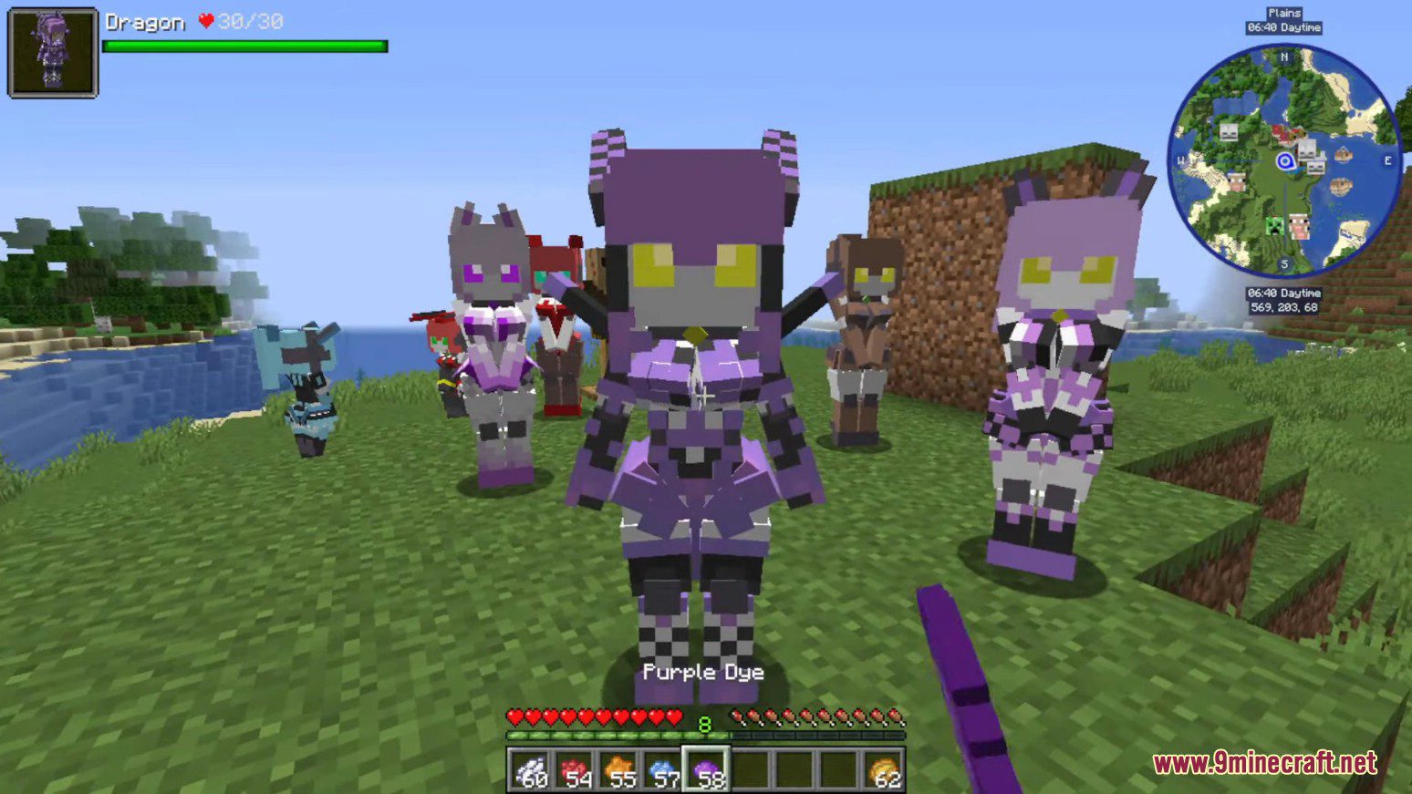 description_13 LovelyRobot Reboot Mod (1.20.1) - Симпатичная девушка защитит вас
