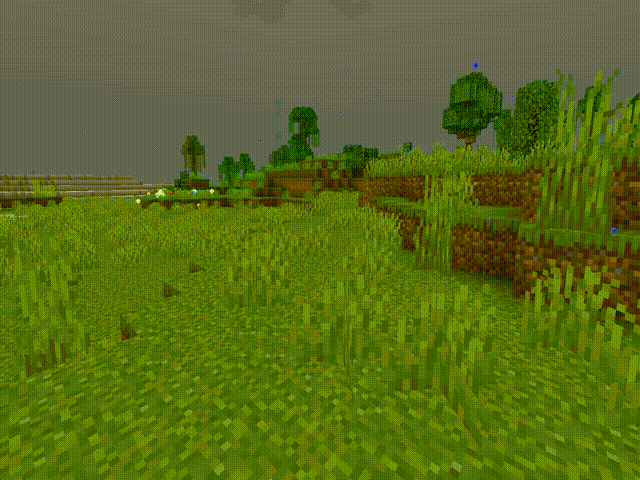image 1 for Biome Particle Weather Mod (1.20.4) - interesting weather effects