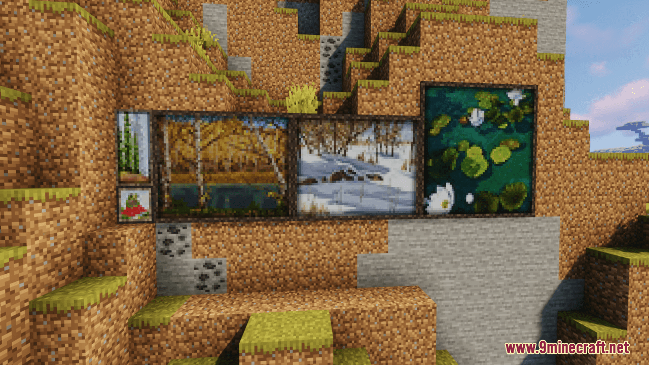description_7 Paquete de recursos de pinturas Cottagecore (1.19.4, 1.19.2) - Paquete de texturas
